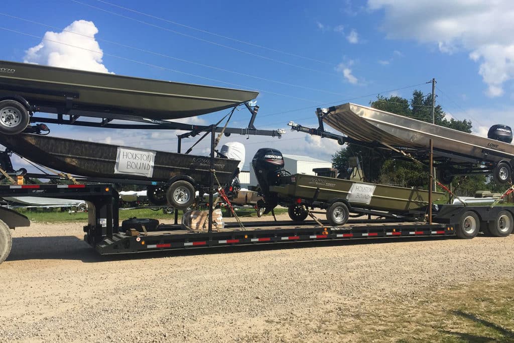 Hurricane Harvey, Lowe Boats