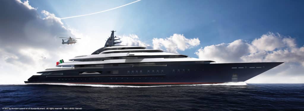 Project Redwood, Yacht, Lurssen