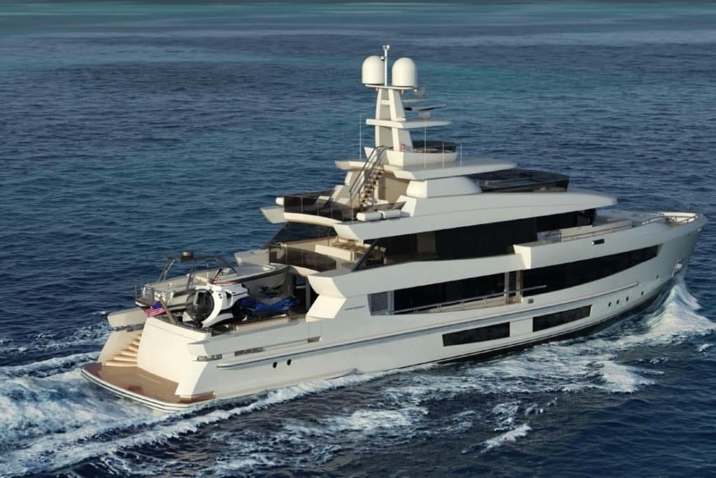 Mondomarine, M42 Atlas, Superyacht, Northrop & Johnson