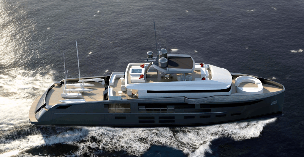 Rendering of MC Yacht's Nemo 44