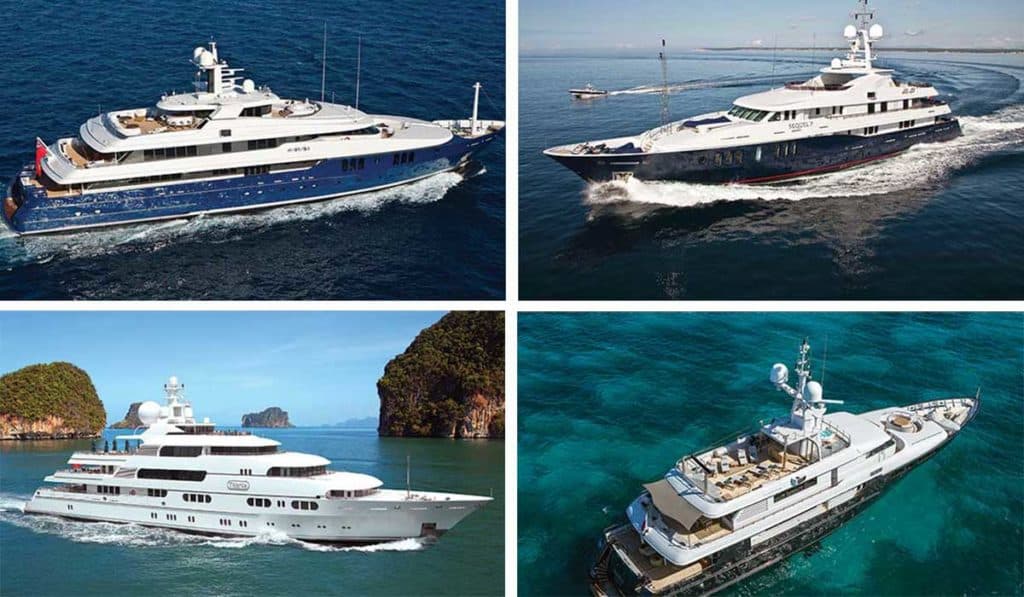 Mediterranean yachts