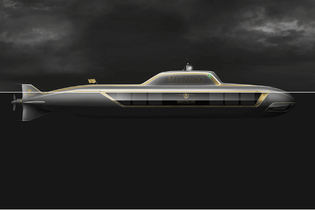 Migaloo, M2, Submarine, Concept