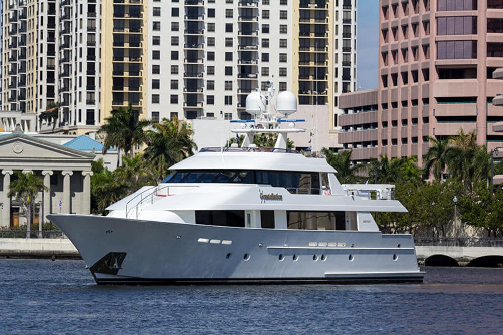 130-foot Westport motoryacht, Worth Avenue Yachts