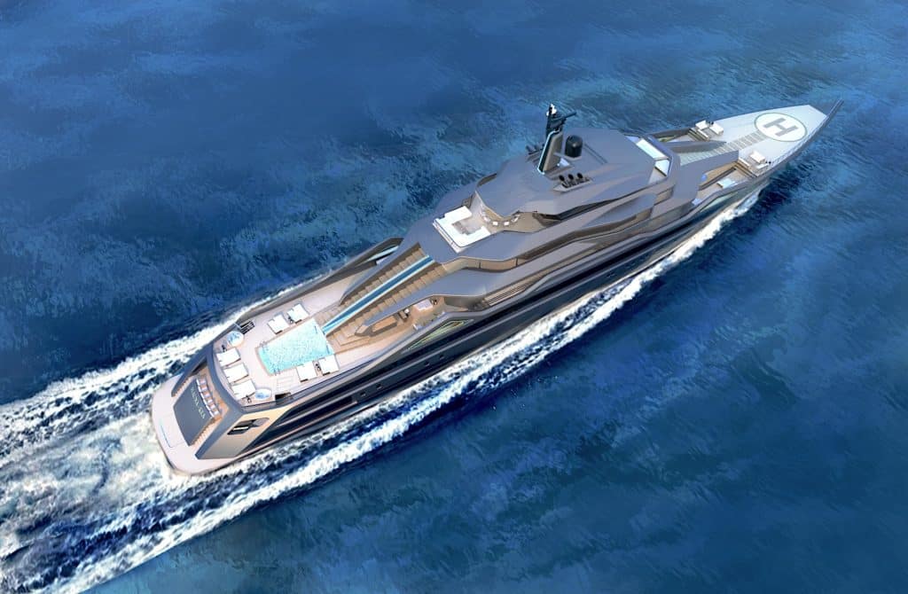 Mauna Kea, Superyacht