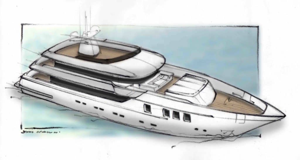 Otam SD 35 meter yacht