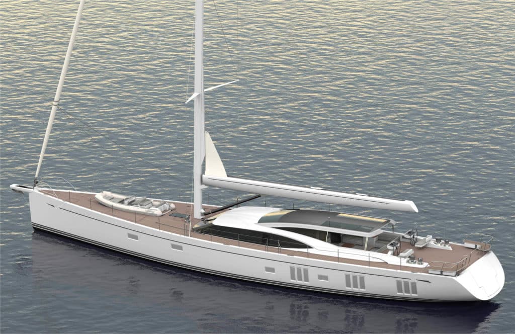 Oyster 118 yacht