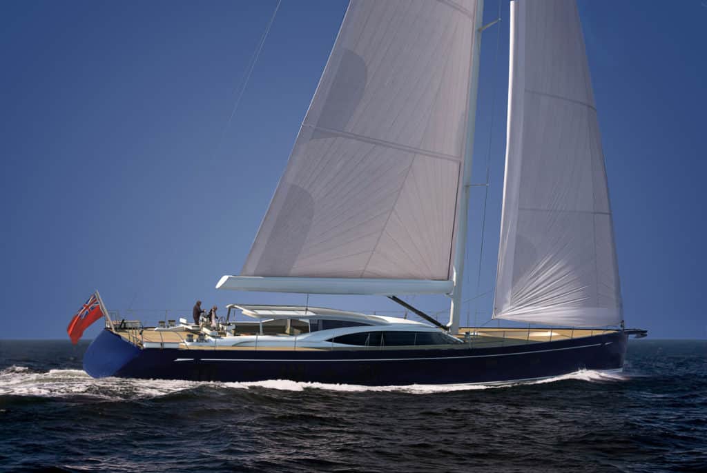 Oyster 118 yacht