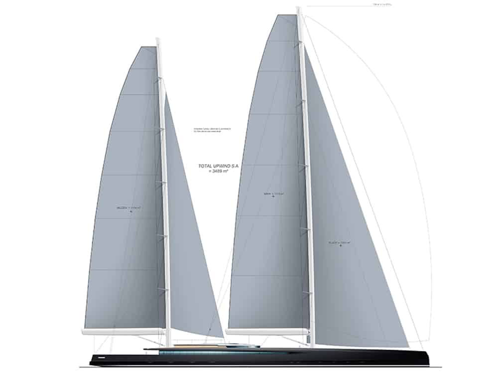 Philippe Briand 300-foot Sailing Yacht