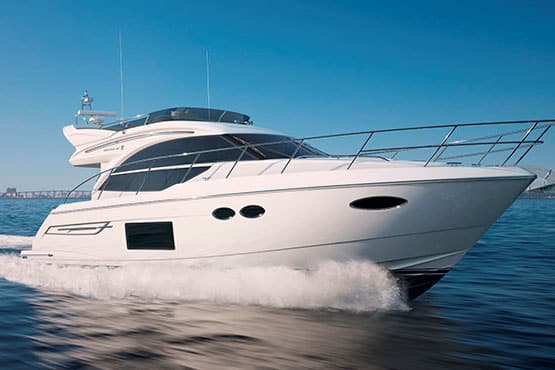 Princess 49, Flybridge