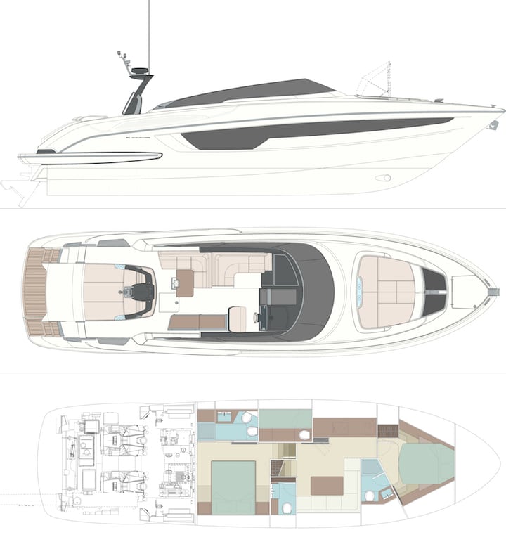 Riva Yacht, Riva 56