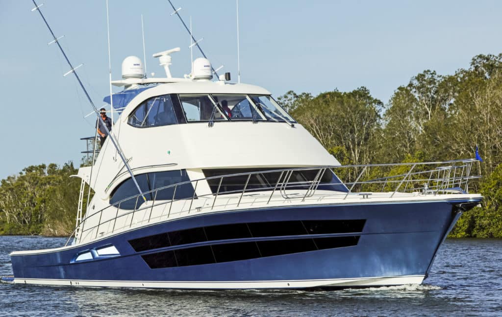 Riviera 77 Enclosed Flybridge