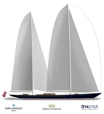 Royal Huisman 184-foot ketch