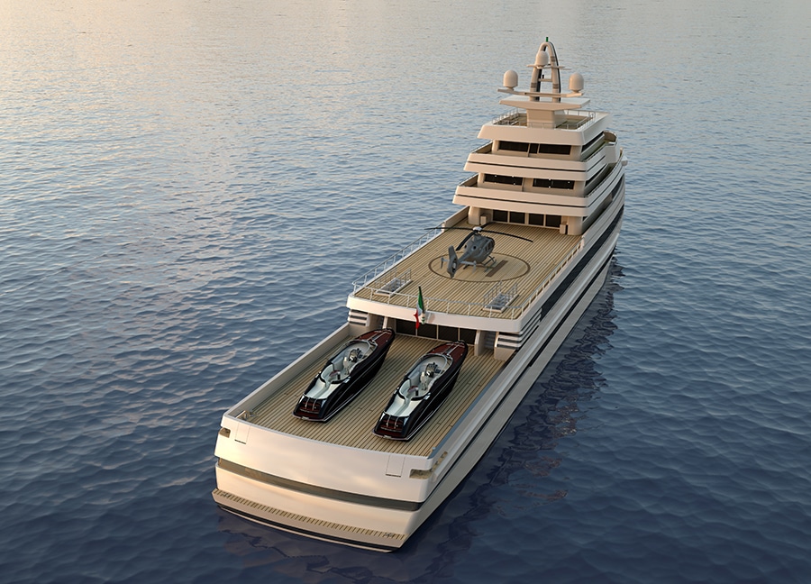 Rosetti Superyachts, Rolls-Royce Marine