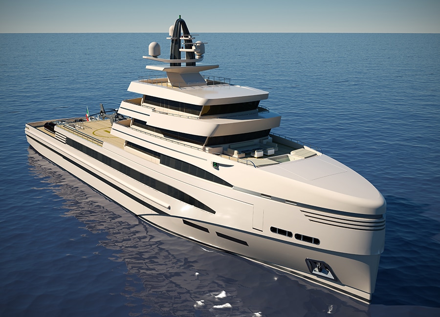 Rosetti Superyachts, Rolls-Royce Marine