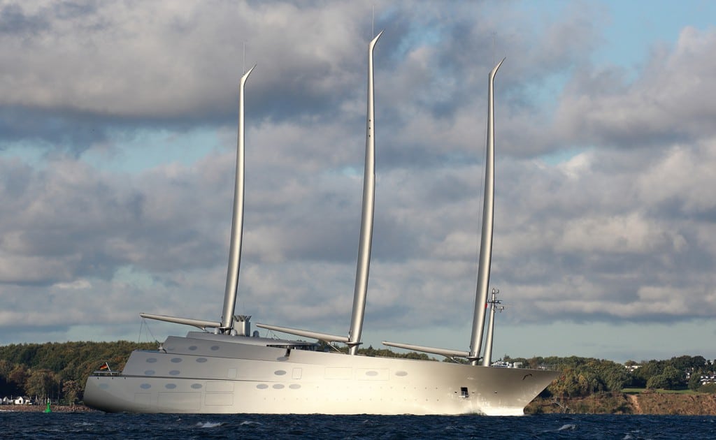 Sailing Yacht A, Nobiskrug shipyard