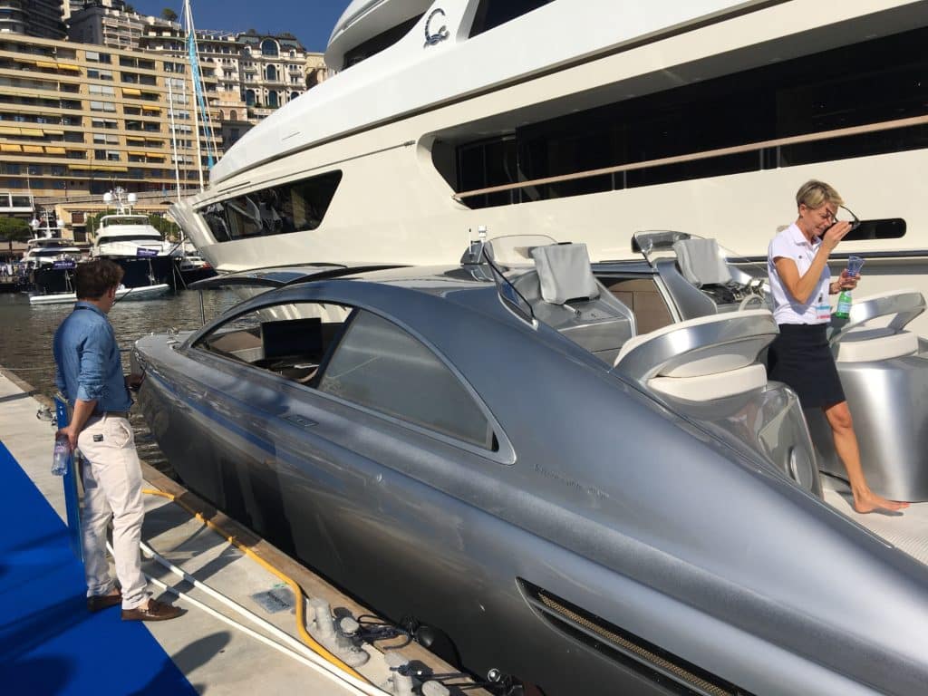 Monaco Yacht Show, Mercedes-Benz, Silver Arrow 460 Granturismo