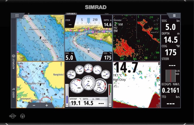 New Simrad NSO evo3 Navigation System