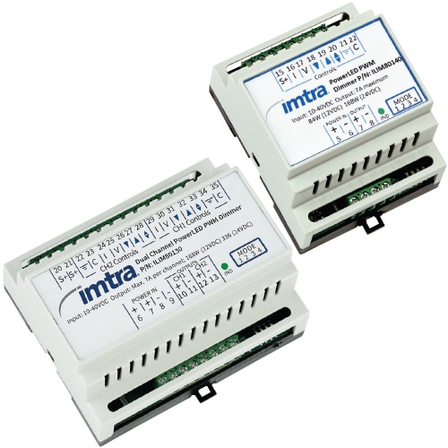 Imtra’s single and dual channel dimmers