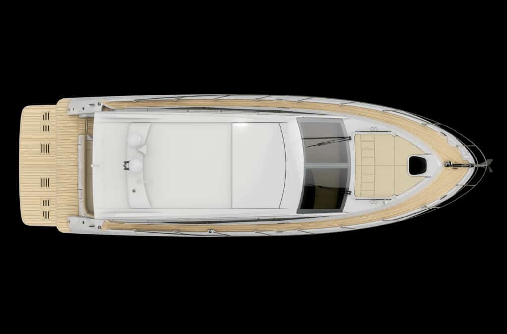 Sea Ray 400 Sundancer deck plans