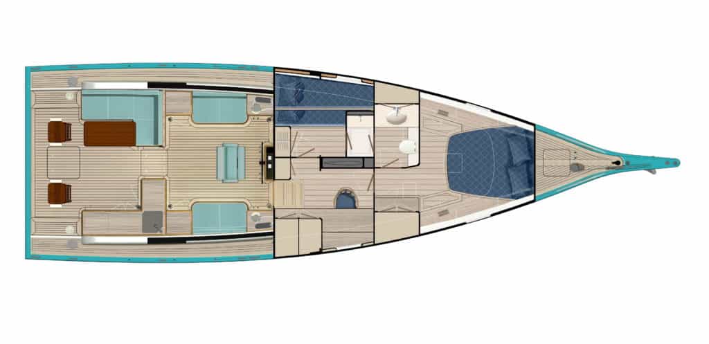 Surfari 44 deck plans