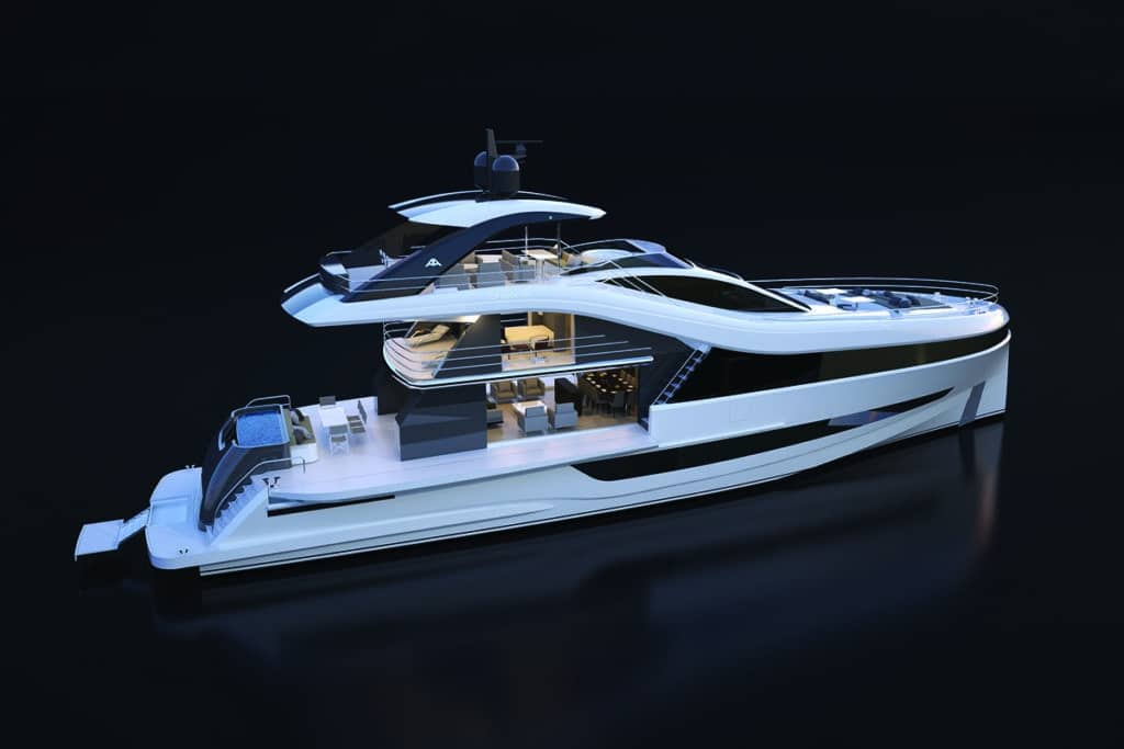 Luiz De Basto, Yachts, Rendering