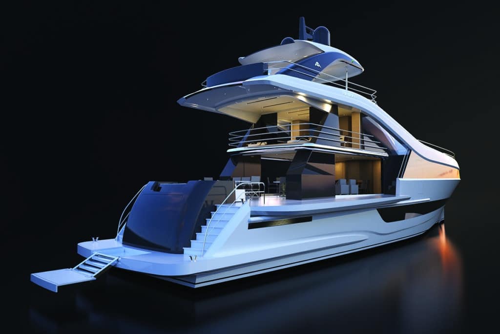 Luiz De Basto, Yachts, Rendering