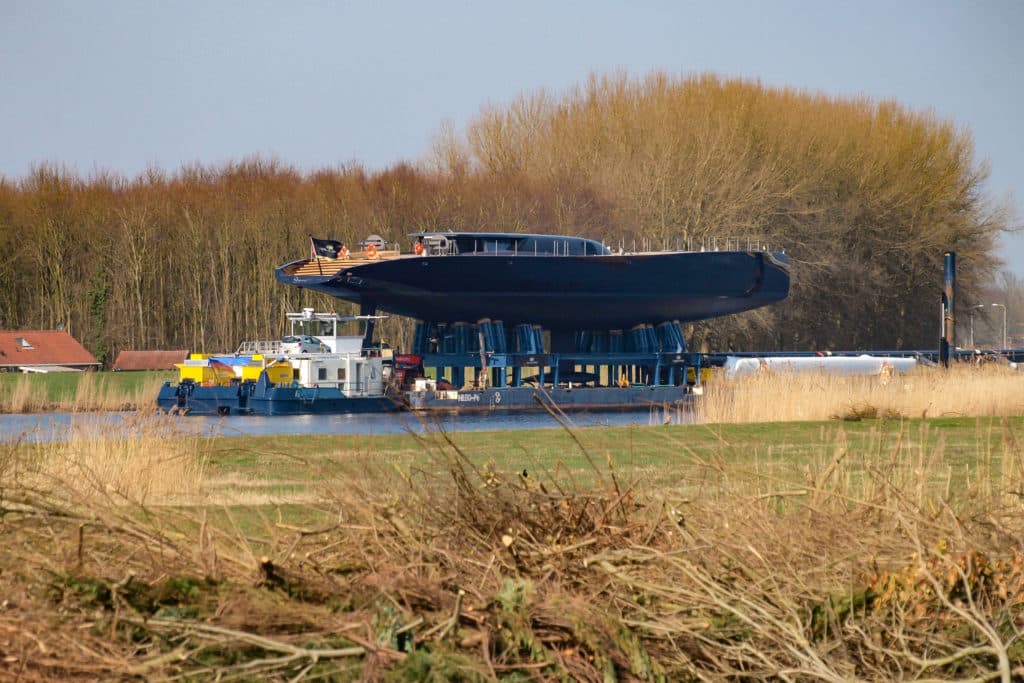 Royal Huisman, The Beast, Ngoni Yacht, Launch, Superyacht