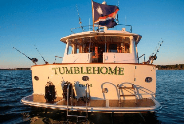 Lyman Morse Tumblehome