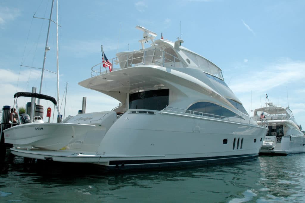 mega yacht nantucket