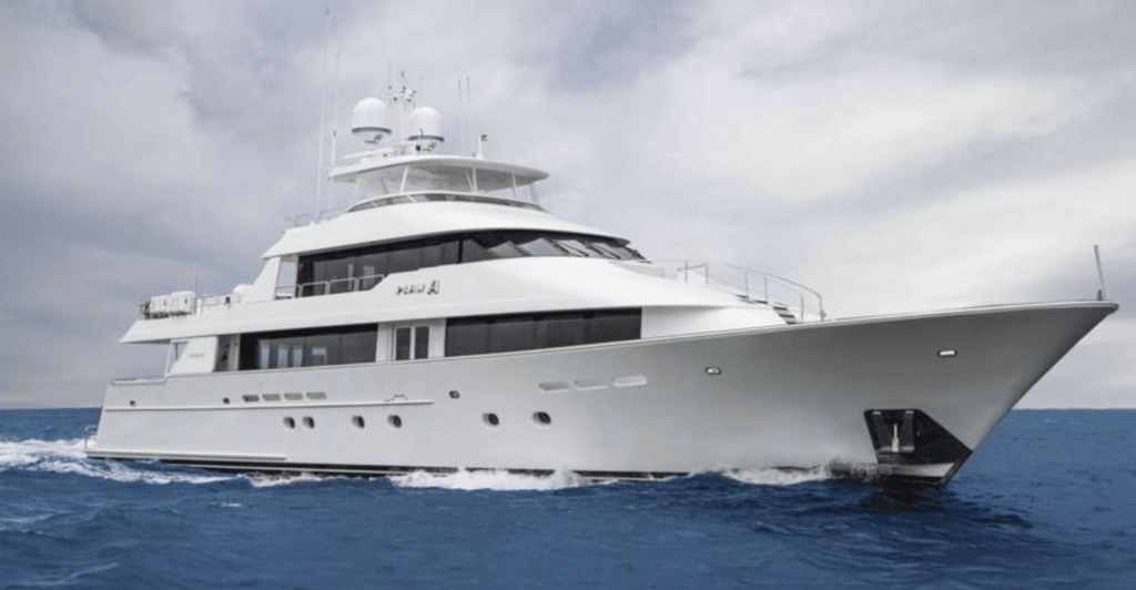 Westport 130 yacht Plan A