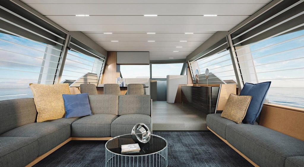 Ferretti Yachts 720 Interior