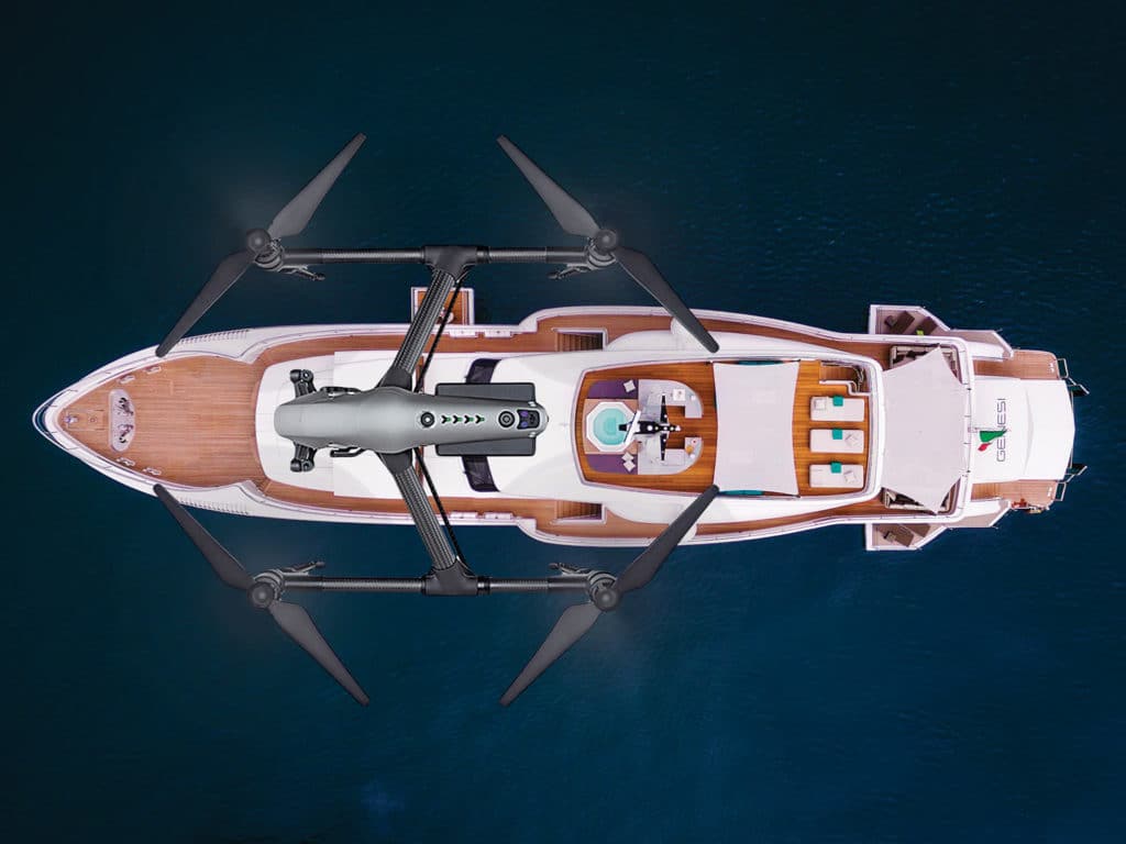 Anti-drone technology for yachts