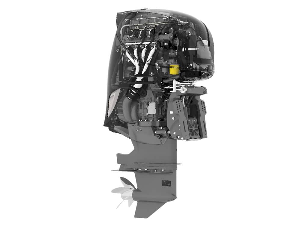 Seven Marine outboard engine