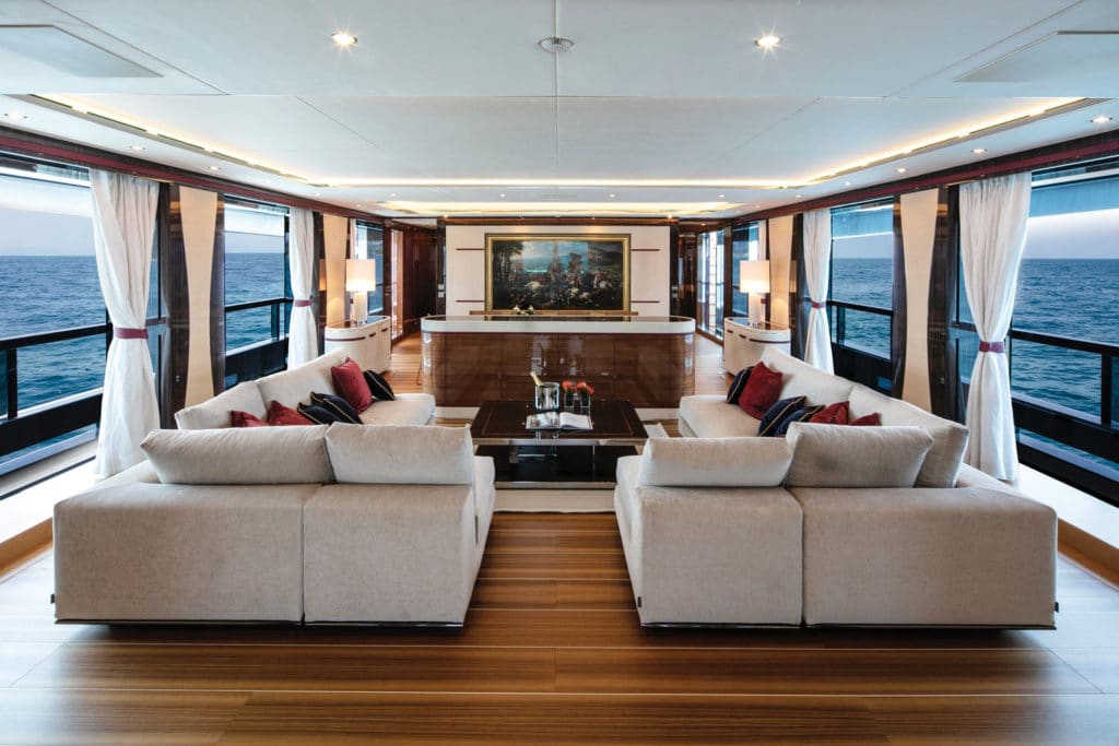 Mangusta yacht interior