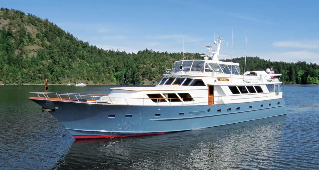 105-foot Broward yacht