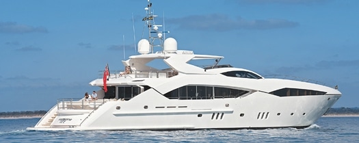 sunseeker 130 yacht