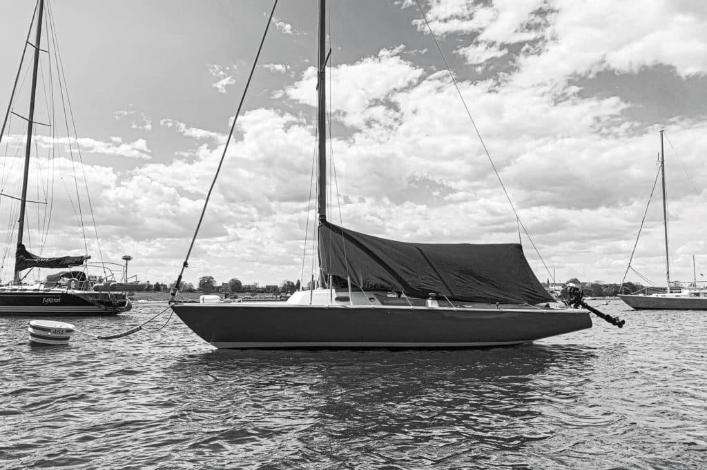 Sailboats on the water