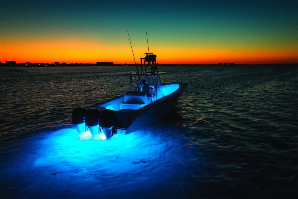 boat underwater lights