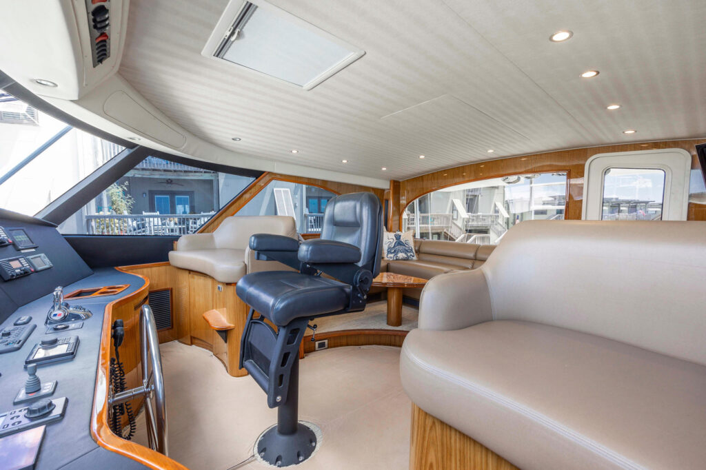 Viking Yachts 70 Enclosed Bridge