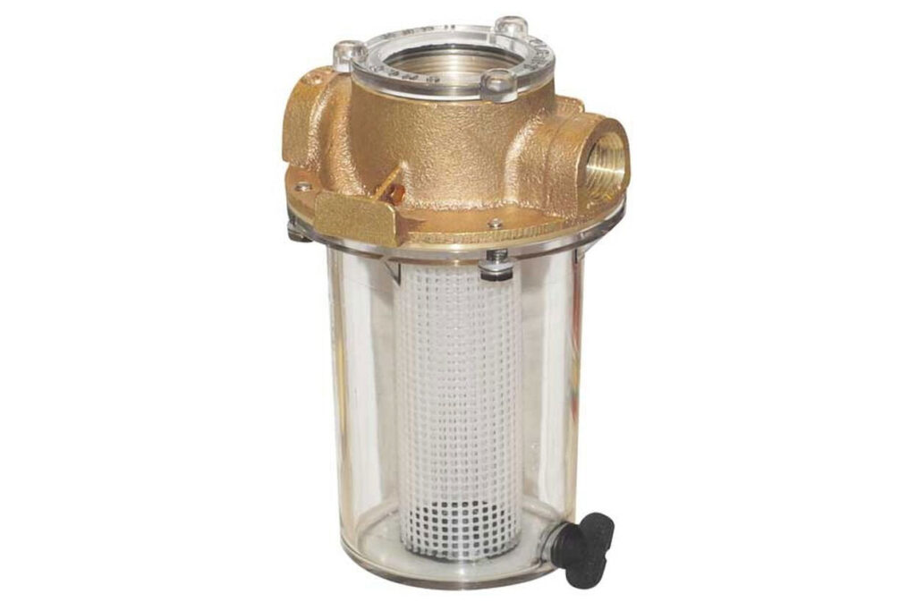 Seawater strainer