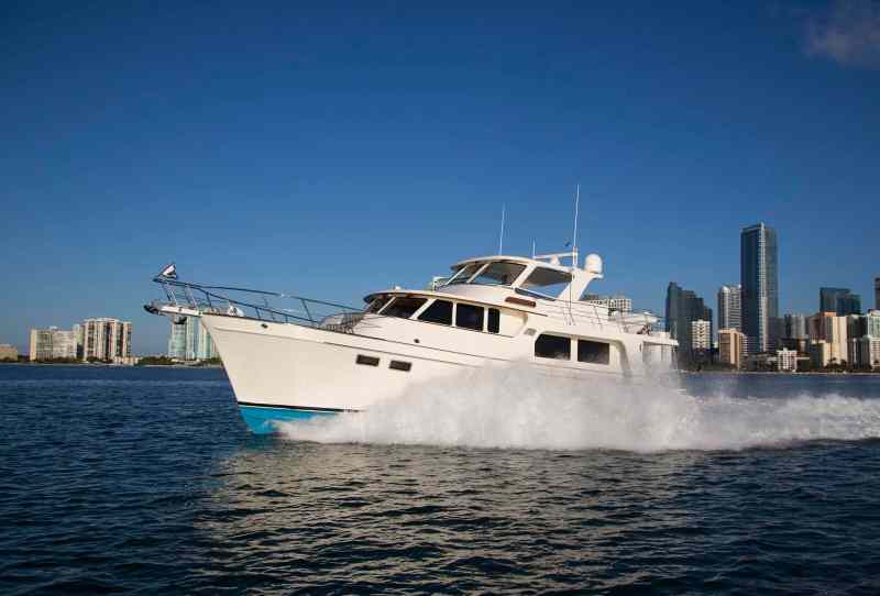 Marlow 58 "Optetime" running in Miami, FL.