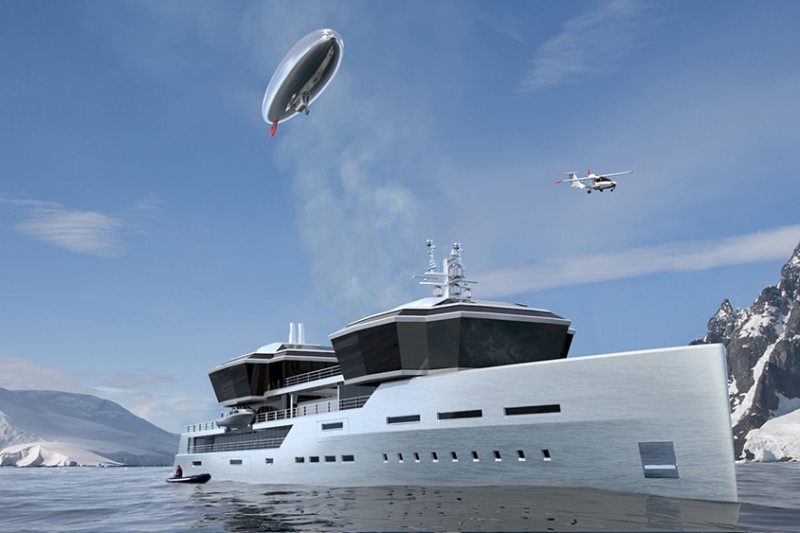 Gill Schmid Design, Explorer Yacht