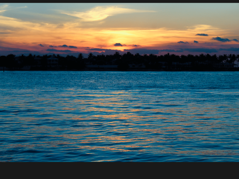 Sunset, Yachting