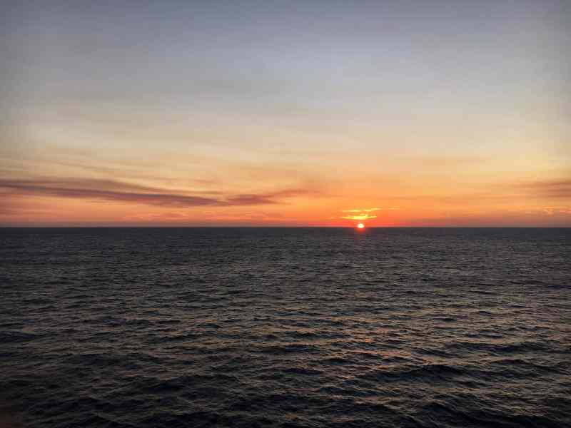 Sunset, Yachting