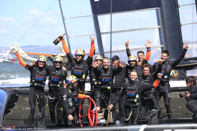 25/09/2013 - San Francisco (USA,CA) - 34th America's Cup - ORACLE Team USA vs Emirates Team New Zealand, Race Day 15