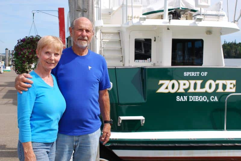 Meet Bruce Kessler, owner of the first Northern Marine built, on Thursday afternoon.