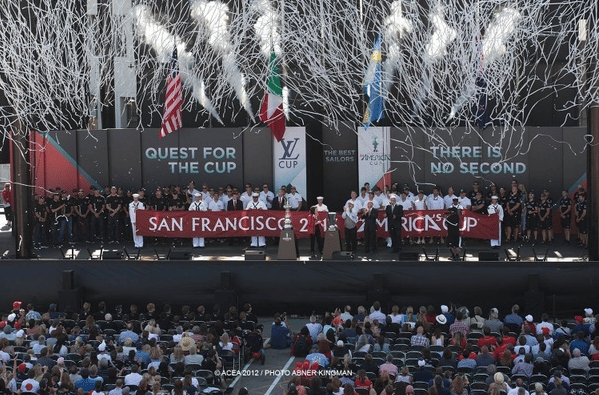 Opening Day America’s Cup Opening Day of AC34, July 4, 2013