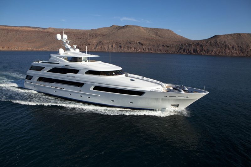 164-foot Delta motoryacht Arianna The 164-foot Delta Arianna is for sale on the brokerage market.