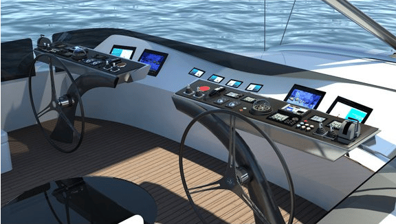 Flybridge Sloop Design: Arzana 48m Flybridge Sloop Photo Gallery | Yachting