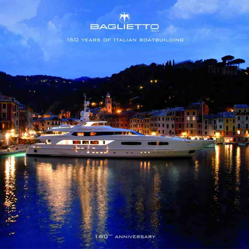 Baglietto 160 Years of Boatbuilding book Baglietto 160 Years of Boatbuilding book